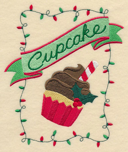 Sweet Christmas Cupcake - Image 2