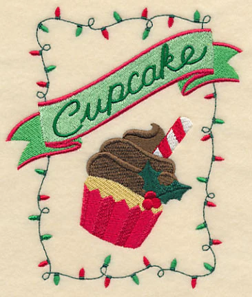 Sweet Christmas Cupcake - Image 3