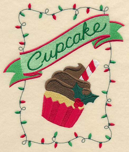 Sweet Christmas Cupcake - Image 4