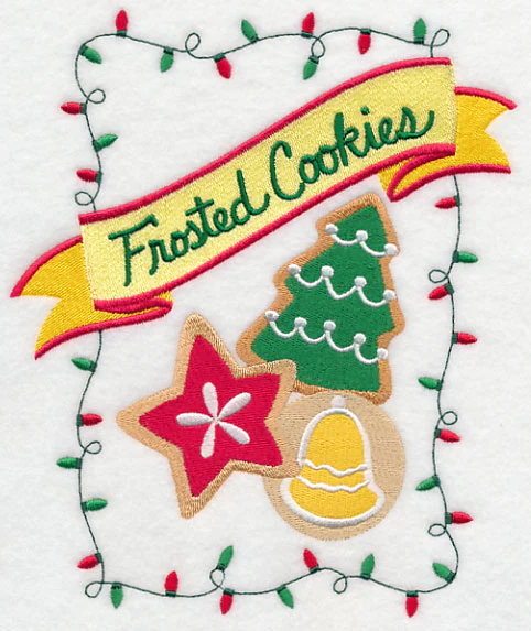 Sweet Christmas Frosted Cookies - Image 4