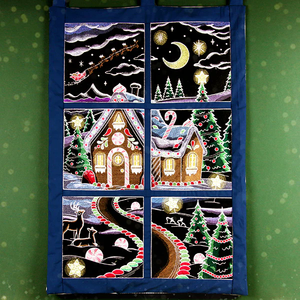 Sweet Christmas Gingerbread Scene Panel 2 - Image 5