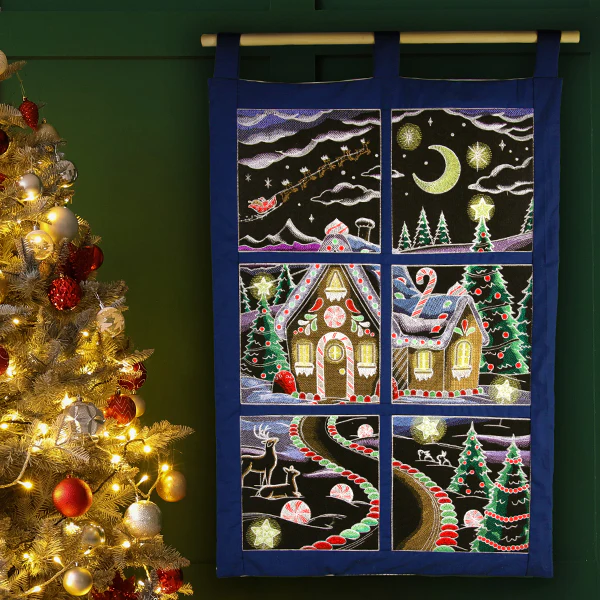 Sweet Christmas Gingerbread Scene Panel 2 - Image 9