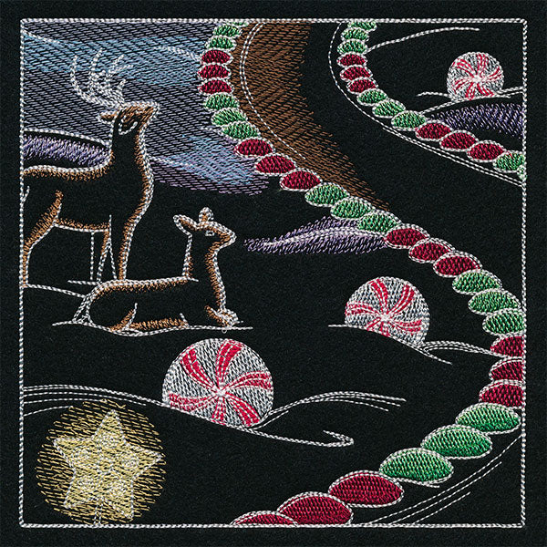 Sweet Christmas Gingerbread Scene Panel 5 - Image 13