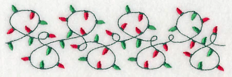 Sweet Christmas Lights Border - Image 4