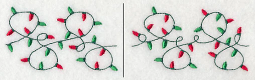 Sweet Christmas Lights Border - Image 5