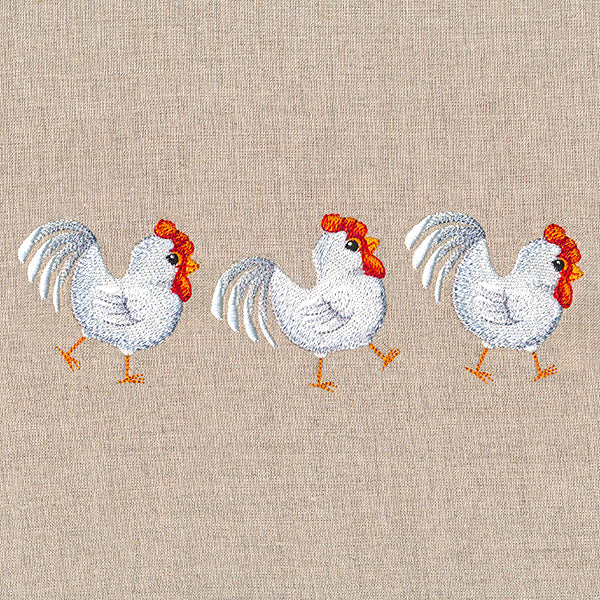 Sweet Country Chickens Border - Image 10