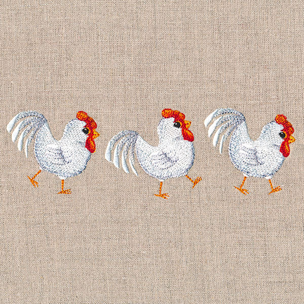 Sweet Country Chickens Border - Image 14