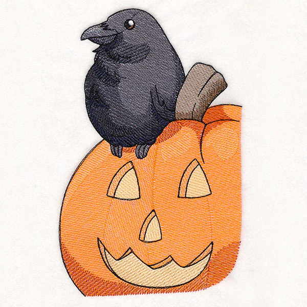 Sweet Crow and Pumpkin - Image 2