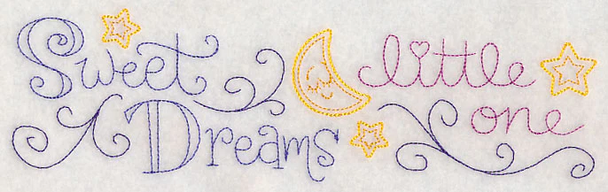 Sweet Dreams Little One Border (Vintage) - Image 2