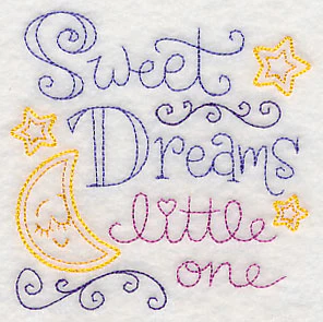 Sweet Dreams Little One Square (Vintage) - Image 5
