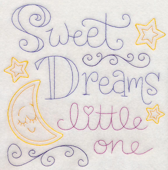 Sweet Dreams Little One Square (Vintage) - Image 6