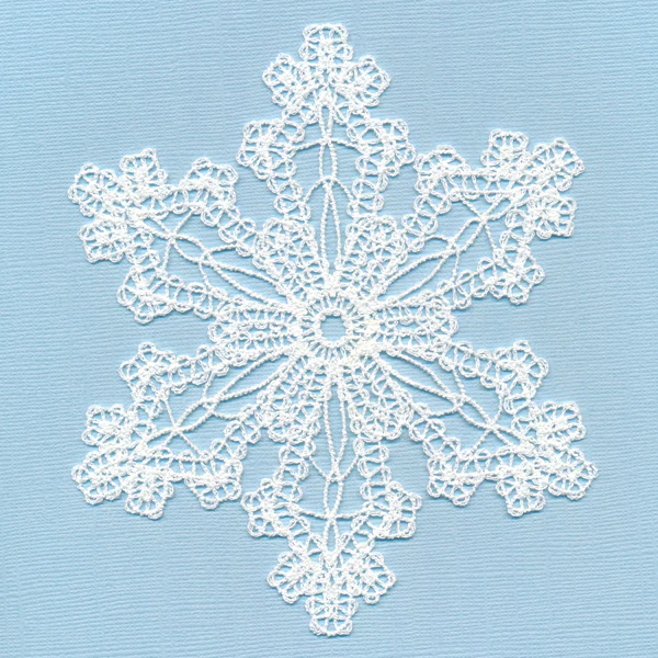 Sweet Dreams Snowflake (Battenburg Lace) - Image 4