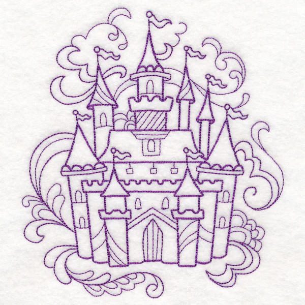 Sweet Fairytale Castle (Vintage) - Image 2