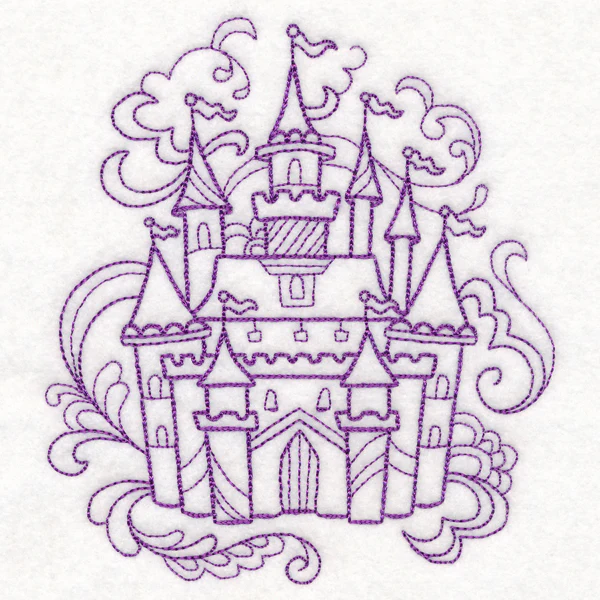 Sweet Fairytale Castle (Vintage) - Image 3