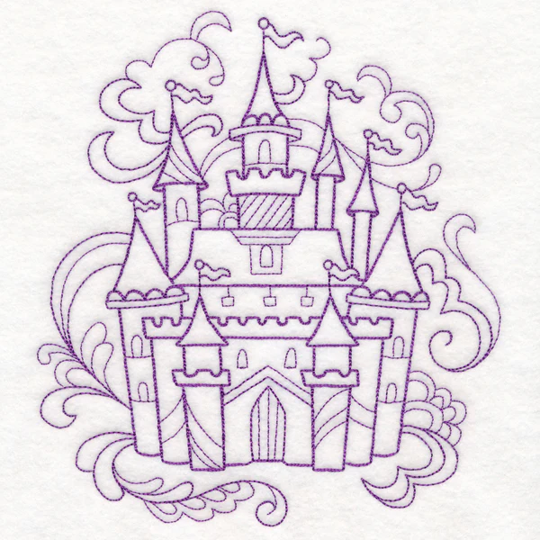 Sweet Fairytale Castle (Vintage) - Image 5