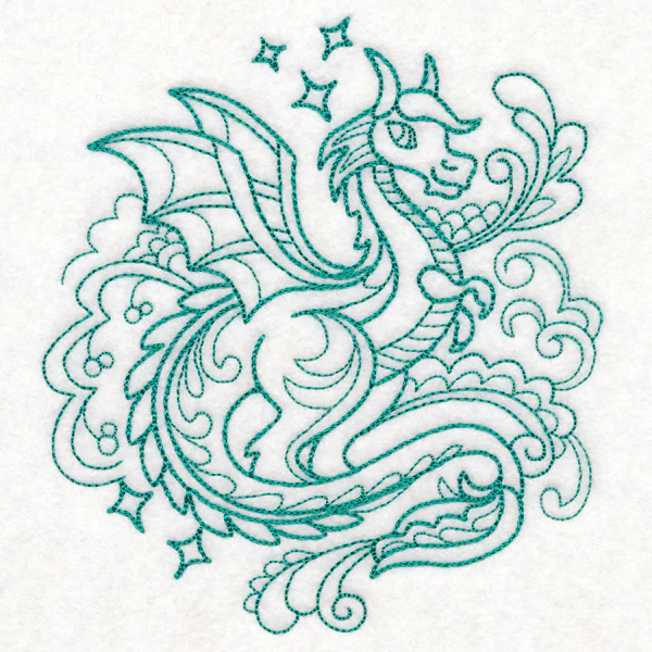 Sweet Fairytale Dragon (Vintage) - Image 3