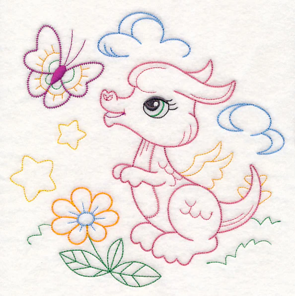 Sweet Fantasy Dragon (Vintage) - Image 6