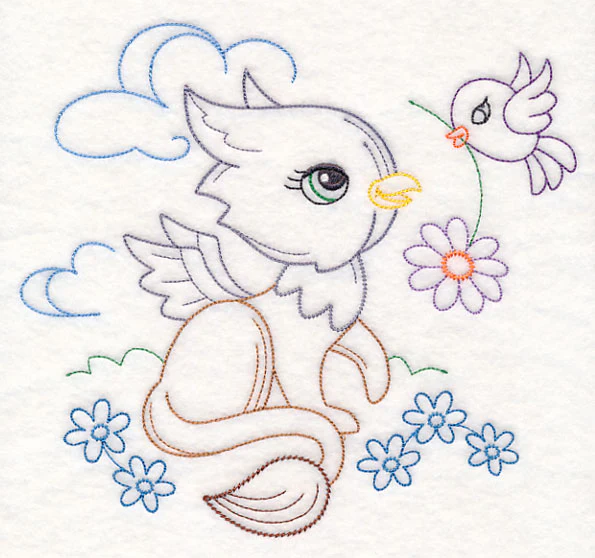 Sweet Fantasy Griffin (Vintage)