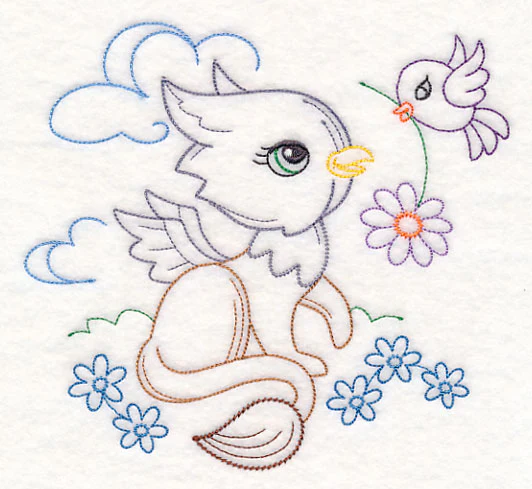 Sweet Fantasy Griffin (Vintage) - Image 2
