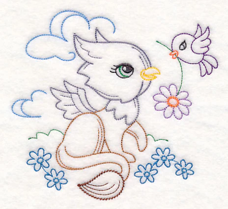 Sweet Fantasy Griffin (Vintage) - Image 3