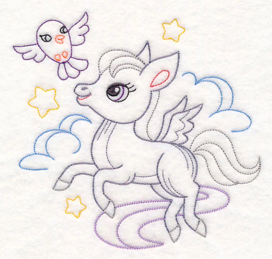 Sweet Fantasy Pegasus (Vintage) - Image 2