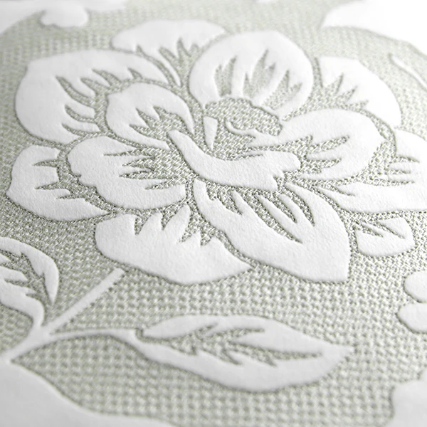 Sweet Floral Silhouette (Embossed) - Image 4