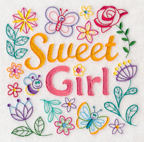Sweet Girl Square - Image 3