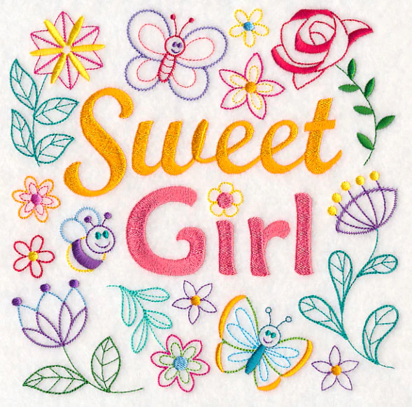 Sweet Girl Square - Image 6