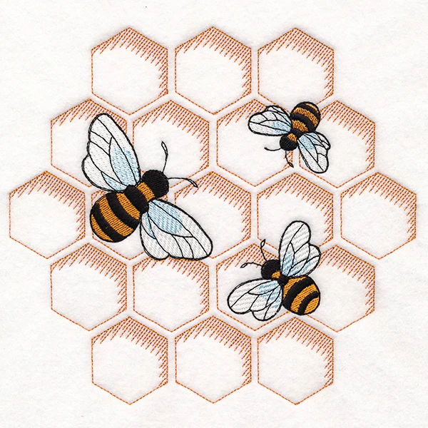 Sweet Honeycomb Etching