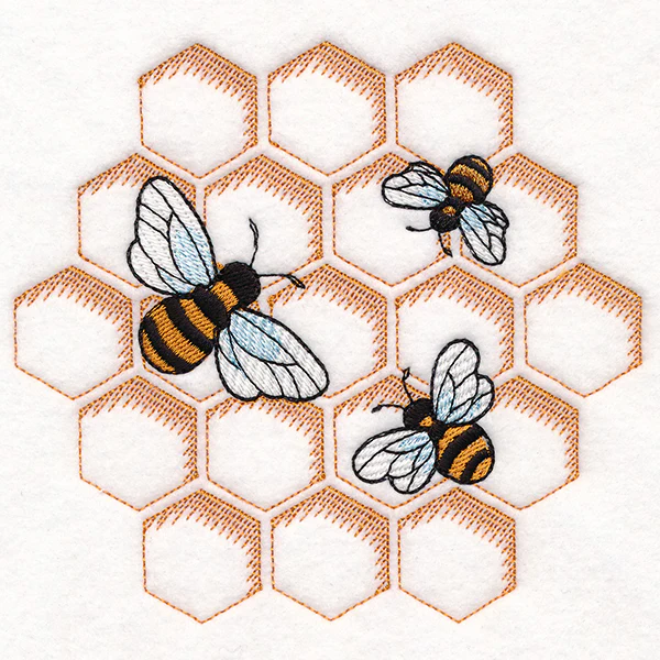 Sweet Honeycomb Etching - Image 3