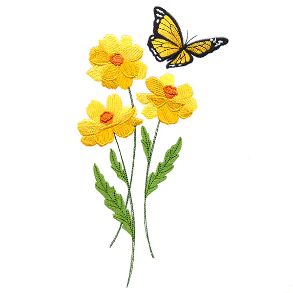 Sweet Monarch Butterfly in Cosmos - Image 3