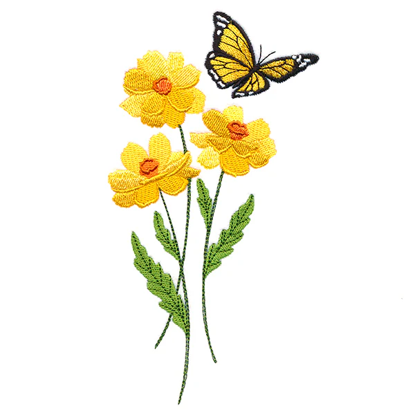Sweet Monarch Butterfly in Cosmos - Image 7