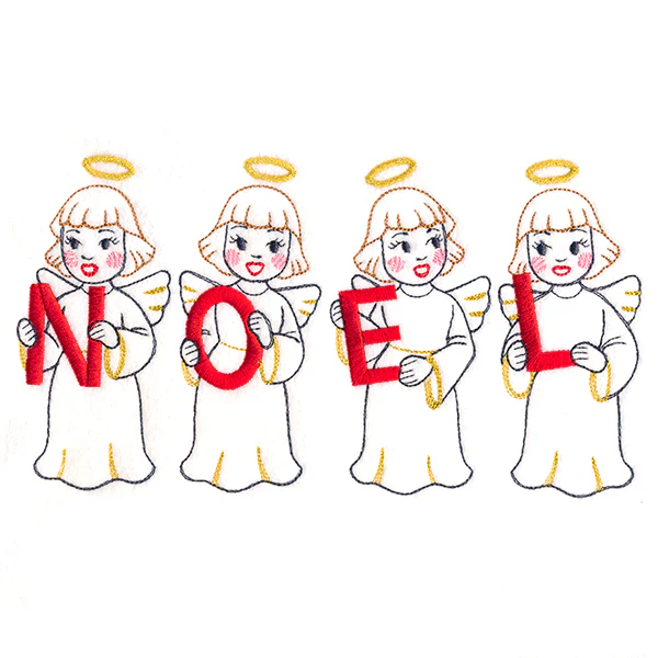 Sweet Noel Angels (Vintage) - Image 2
