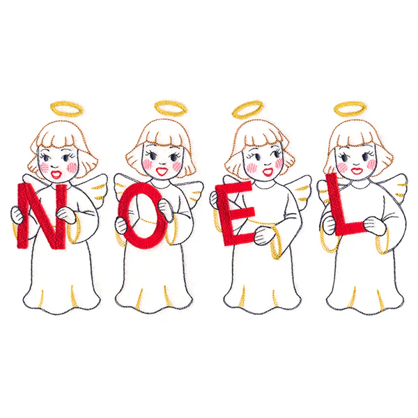 Sweet Noel Angels (Vintage) - Image 5