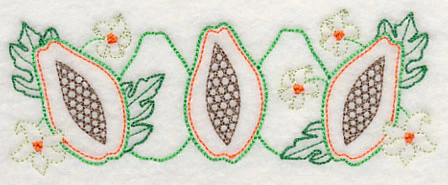 Sweet Papaya Border (Vintage) - Image 4