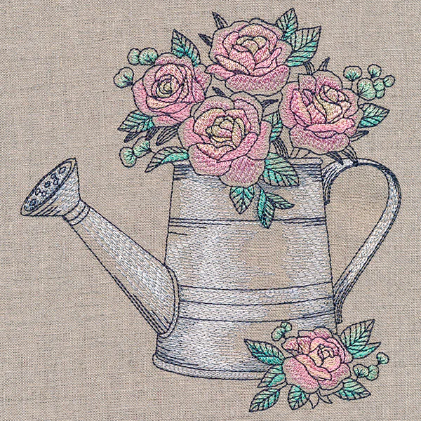 Sweet Roses Watering Can - Image 3