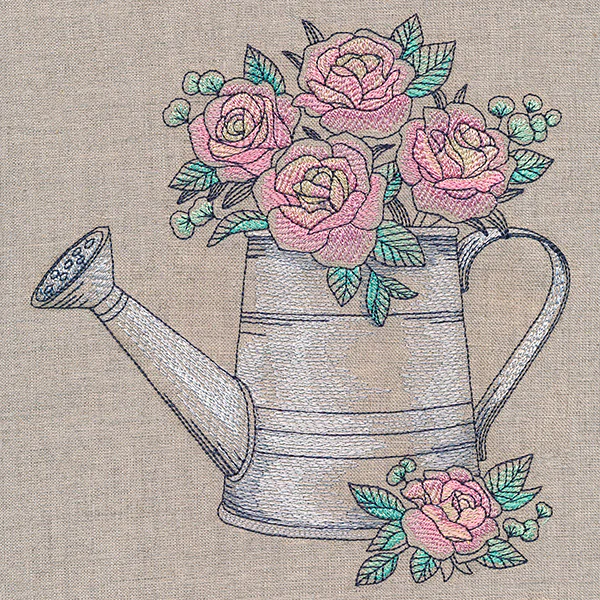 Sweet Roses Watering Can - Image 7