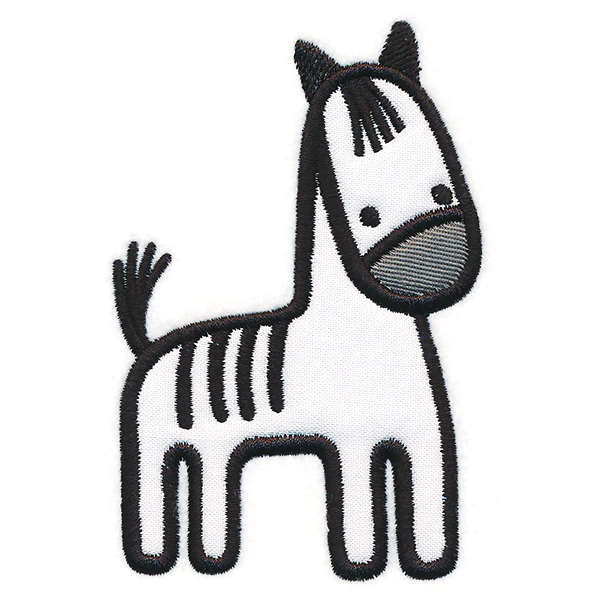 Sweet Safari Zebra (Applique) - Image 3