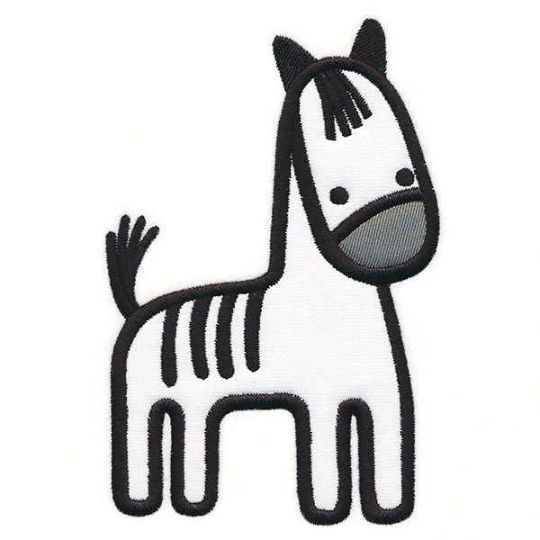 Sweet Safari Zebra (Applique) - Image 4