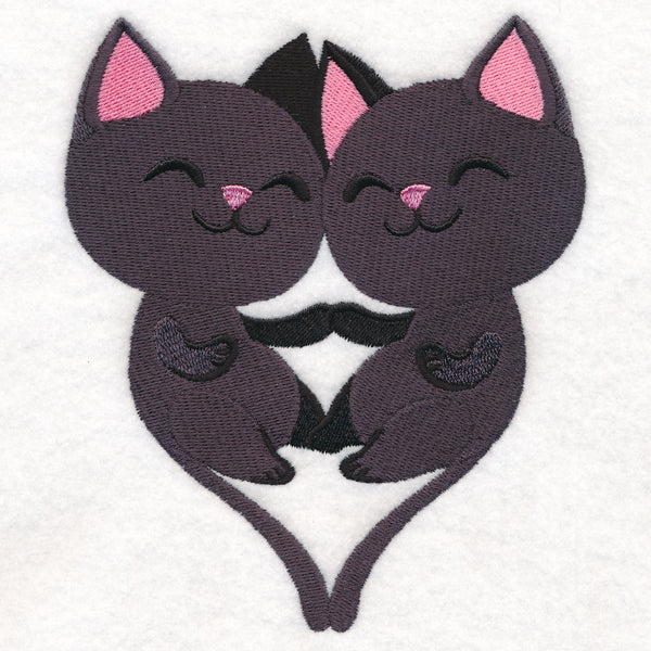 Sweet Snuggling Cats - Image 2
