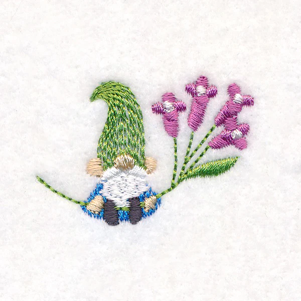 Sweet Sprig of Blooms Gnome - Image 2