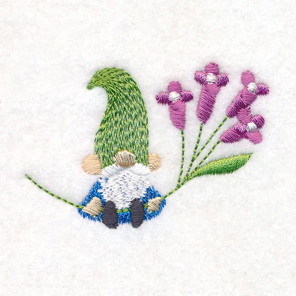 Sweet Sprig of Blooms Gnome - Image 3