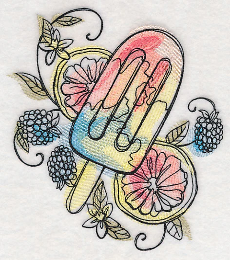 Sweet Summertime Popsicle 1 - Image 2