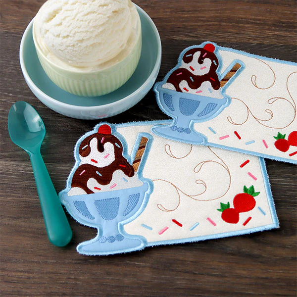 Sweet Sundae Mug Rug (In-the-Hoop) - Image 5