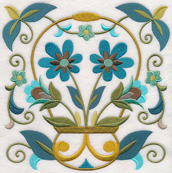 Sweet Symmetry Flower Basket 2