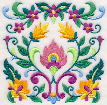 Sweet Symmetry Flower Square 1 - Image 4