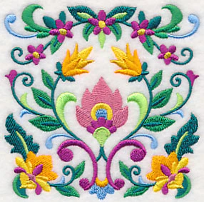 Sweet Symmetry Flower Square 1 - Image 5