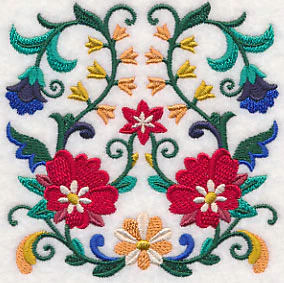 Sweet Symmetry Flower Square 2 - Image 5