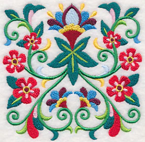 Sweet Symmetry Flower Square 4 - Image 5