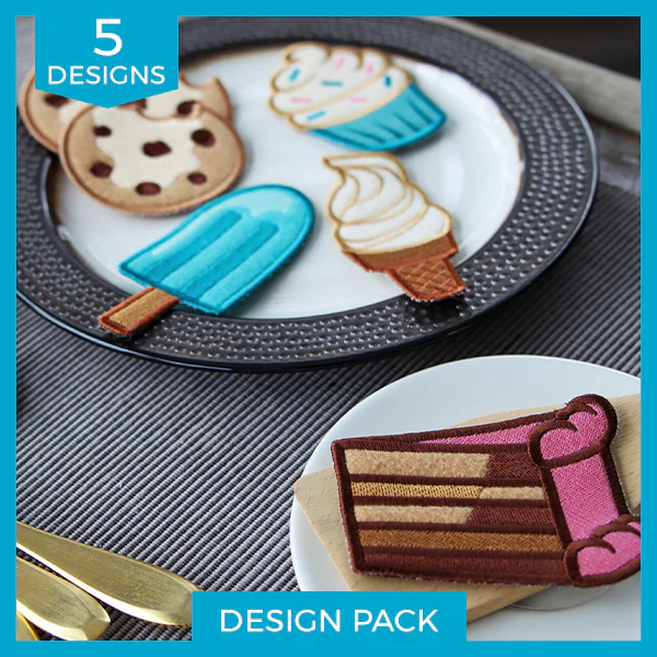 Sweet Treats from the Kitchen (In-the-Hoop) Design Pack - Image 4